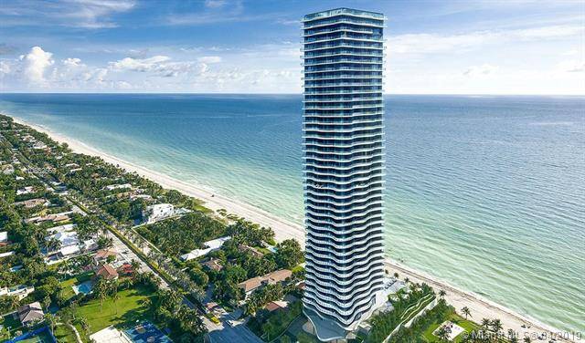 The Regalia condominium in Sunny Isles Beach is a modern luxury tower designed by Charles Allem