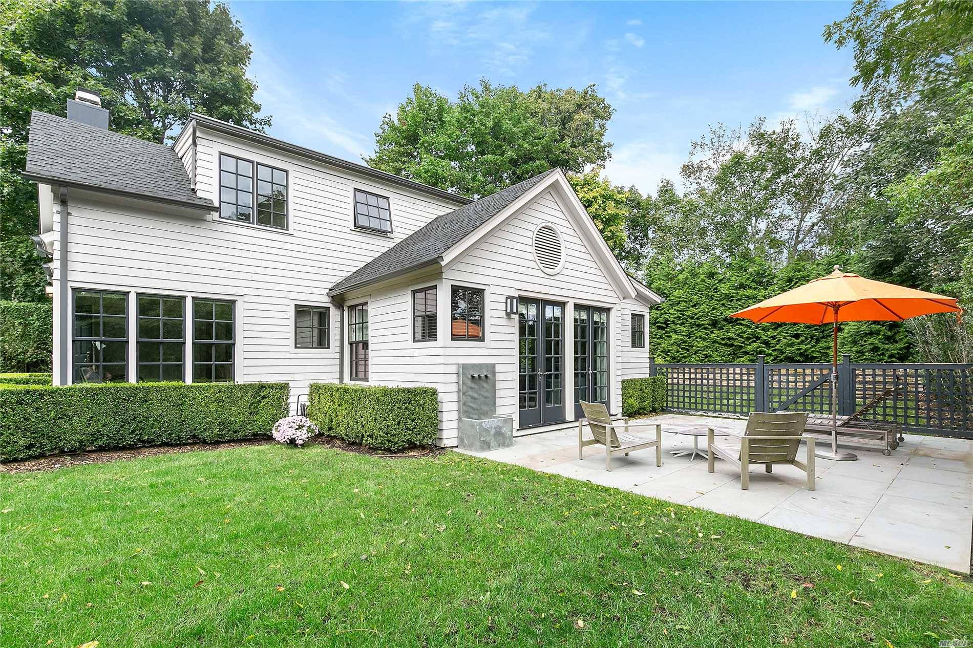 Rare opportunity Gorgeous 1920's Southampton Village home, renovated to the highest standards.