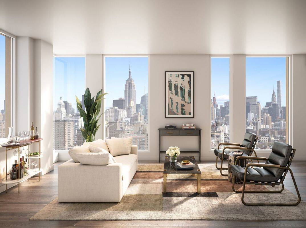 Will Not Last!!! Magnificent Luxury 2 Bedroom 2 Bath With Uninterrupted Views Of Manhattan!! Now Offering 2 Months Free + No Fee!!!