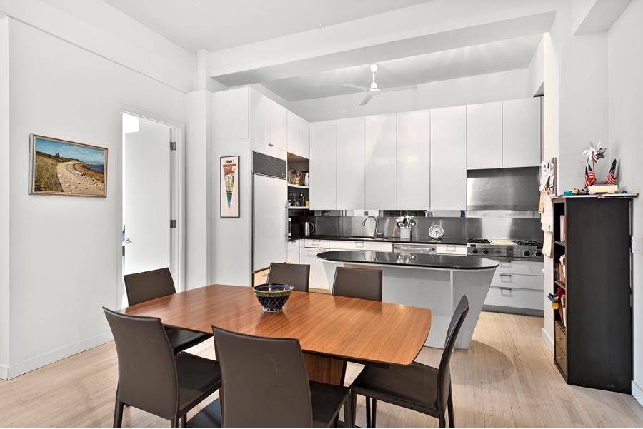 Perfectly situated on Jay Street in the heart of Tribeca You must see this striking, 2 bedroom, 2 bath, light filled home with soaring 11.