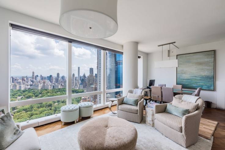 This exquisite, well proportioned corner three bedroom easily convertible to two bedroom, making the Living Dining area with 40 of direct Central Park views apartment is on the 57th floor ...
