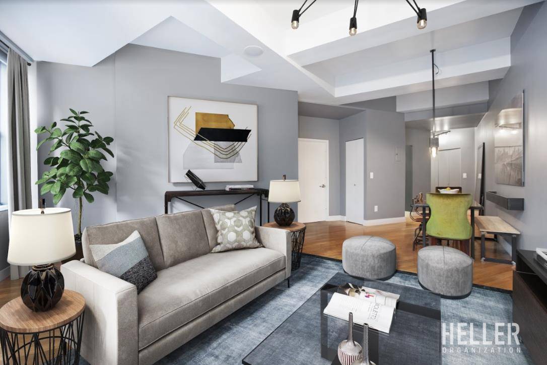 BRAND NEW TO MARKET ! Picture yourself waking up every morning in your spacious, south facing one bedroom LOFT, in the heart of the Financial District !