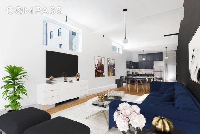 Situated in an old steel factory and just 4 blocks from the Bedford L train, these converted apartments are the epitome of updated loft living.