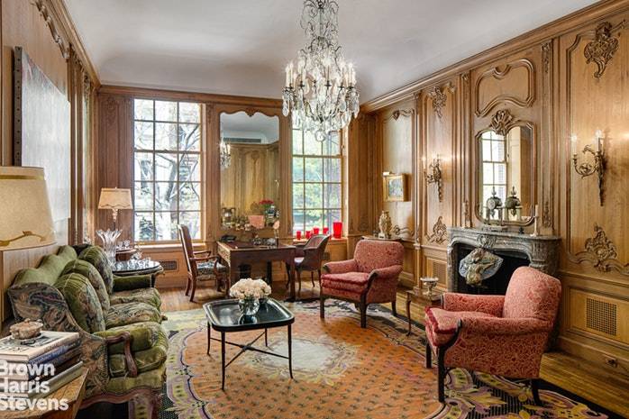 Located on a beautiful tree lined block on East 78th Street, off Park Avenue, this 8 story townhouse has magnificent scale and grandeur across all 14 rooms.