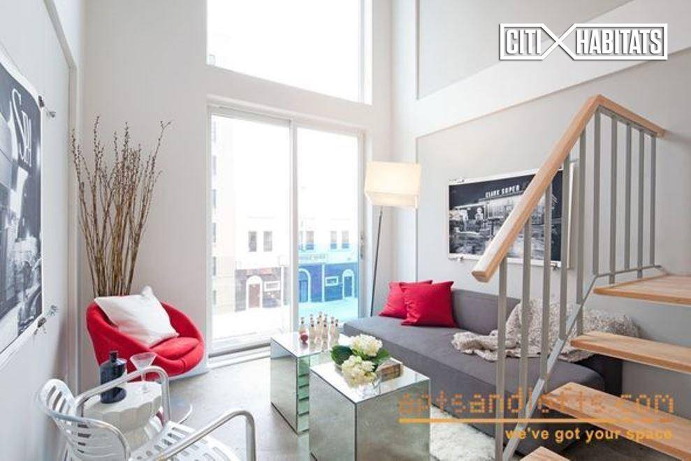 Modern design meets urban industrial and Zen motifs in a rental residence thats high style and highly sought after.