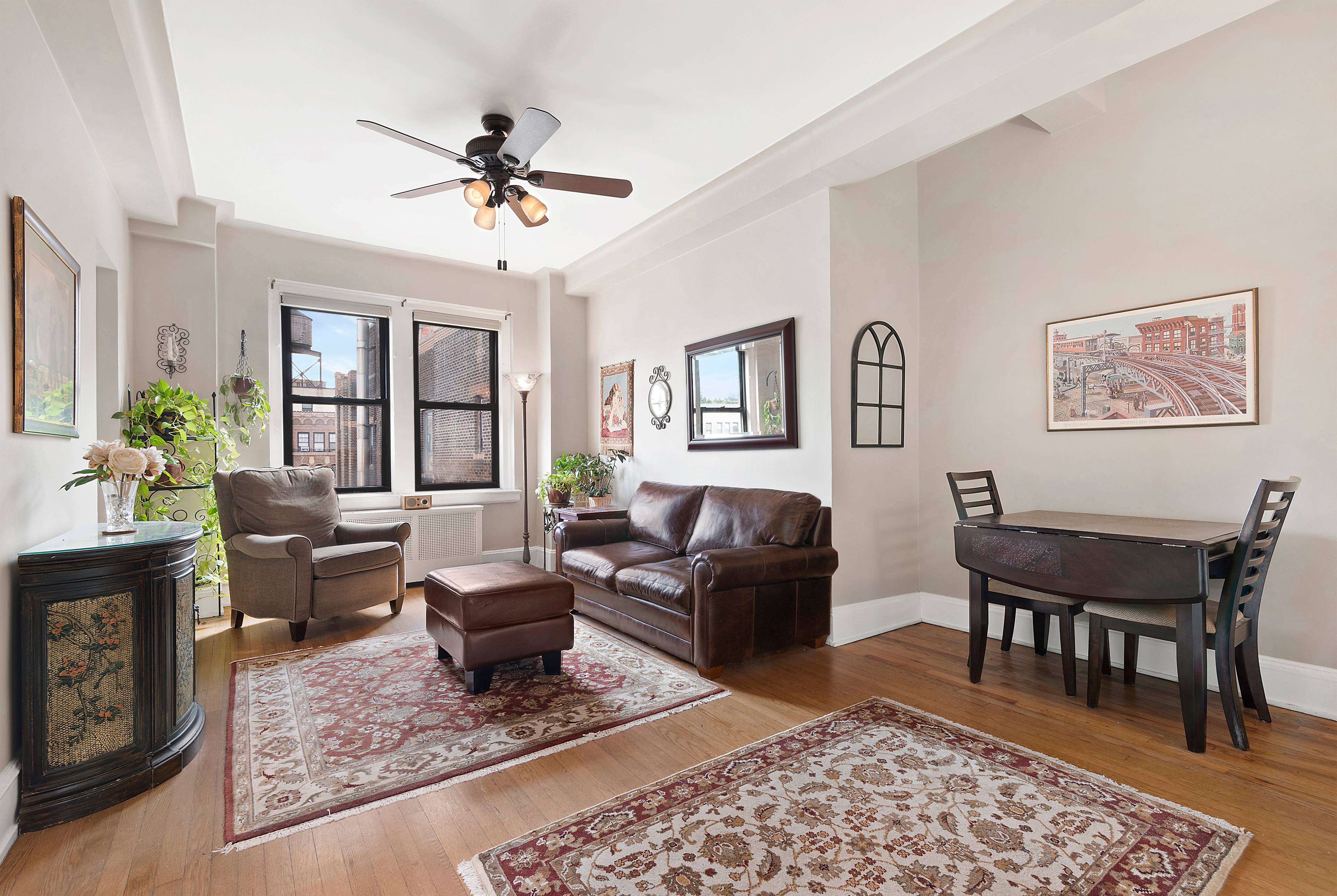 Enjoy an authentic Upper West Side lifestyle surrounded by pre war charm in this spacious alcove studio.