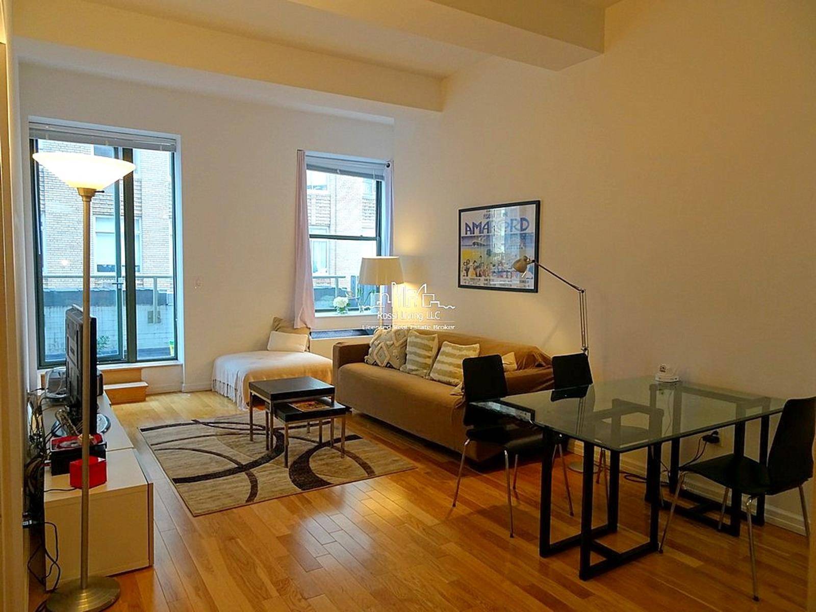 Wonderful opportunity to rent a tastefully FURNISHED 1 bedroom at 99 John Street with a private balcony.