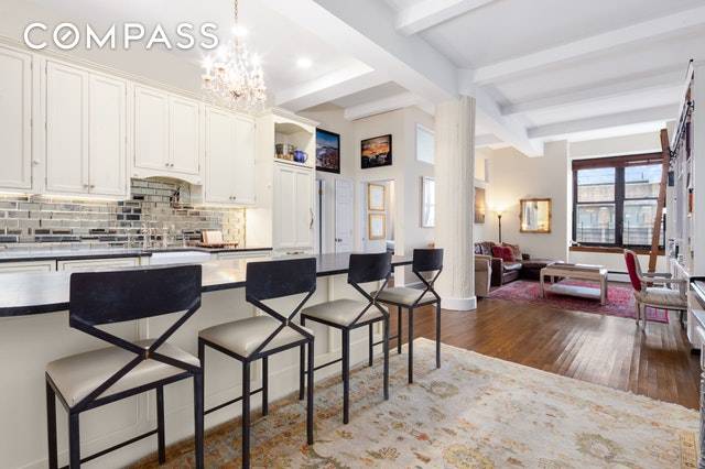 Make your home in this lovely updated Greenwich Village NoHo prewar one bedroom, two and a half bathroom, plus generous bonus room or home office previously used as a nursery.