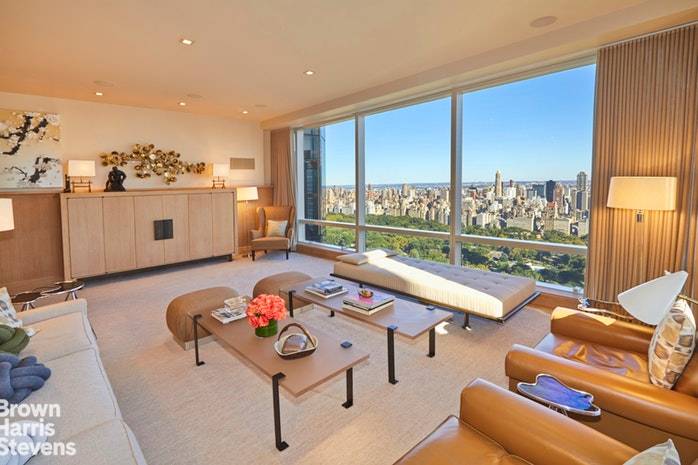 This majestic 4, 415 square foot four bedroom condominium sits on Manhattan's Gold Coast Central Park West.