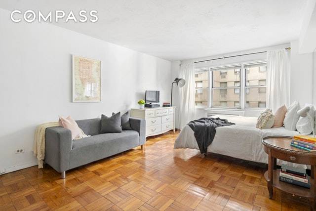 Welcome home to this bright amp ; oversized studio in the heart of Midtown East.