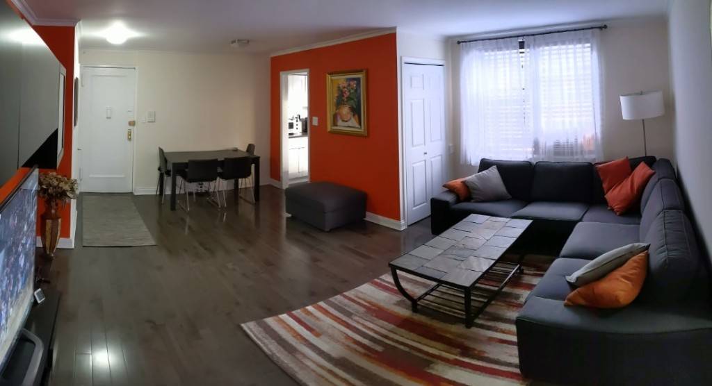 Spacious fully renovated one bedroom, one bathroom Condo At Barclay Gardens.