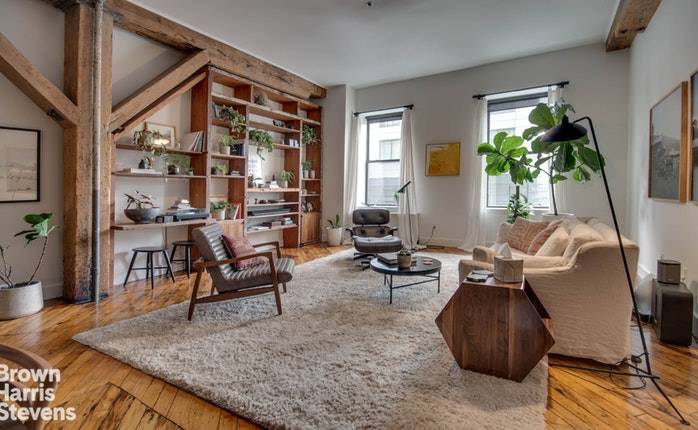 Rarely available enormous loft in The Mill Building, one of Williamsburg's premier loft conversion.