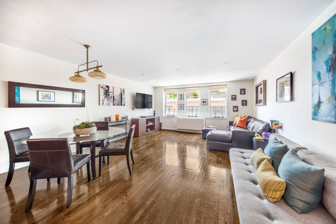Exceptionally well designed and renovated, this 3 bedroom, 2 full bath condominium is located adjacent to the Hudson River Park with its waterside promenades, bikeway and varied recreational activities.