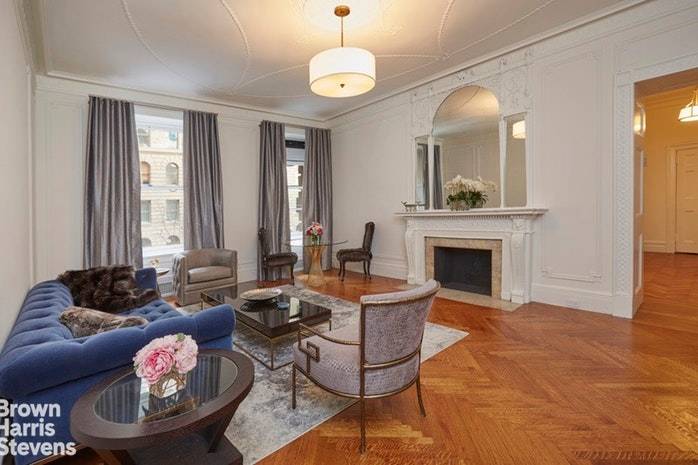 Enjoy a spacious two bedroom two bath residence at the Apthorp.