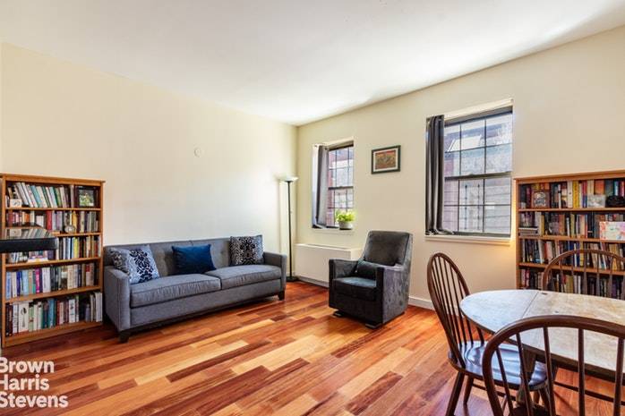 Apartment 3I is a spacious two bedroom, two bath apartment at Brownstone Lane II, a full service condominium building in West Harlem.
