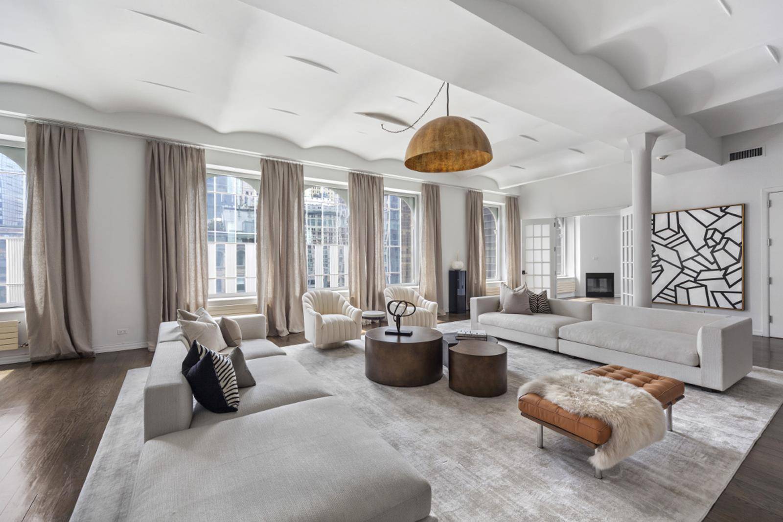 This Financial District's celebrated duplex condo Penthouse is now available for the first time in many years.