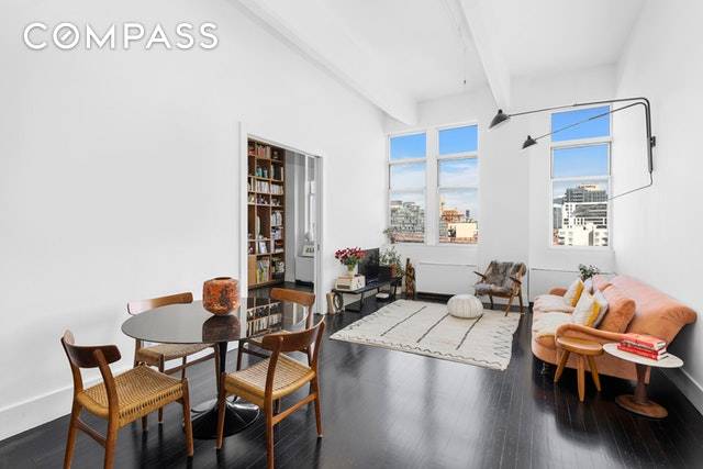 Updated, chic, spacious, and bright 2 Bedroom, 2 Bath loft in one of Brooklyn's most coveted buildings The Gretsch.