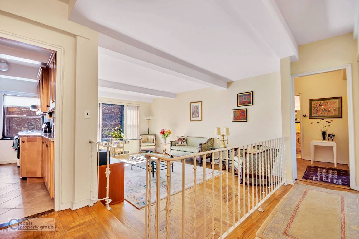 LA GRANDE DAME ! This floor through 2BR 2BA literally basking in the sun is the largest layout in the lovely Park Terrace Gardens co op, which is not only ...