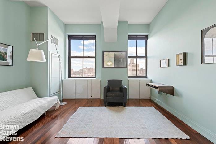 Located in one of Brooklyn's most historical and distinguished landmark buildings, this spacious studio loft condo with expansive views available at One Hanson Place, Ft.