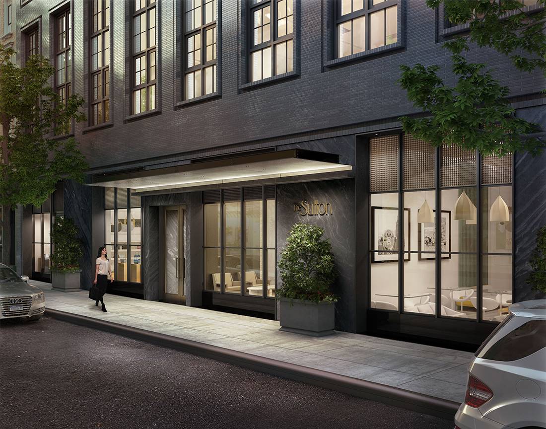 The Sutton with its handcrafted aesthetic and homage to the past, is the new condominium that redefines the Sutton Place neighborhood.