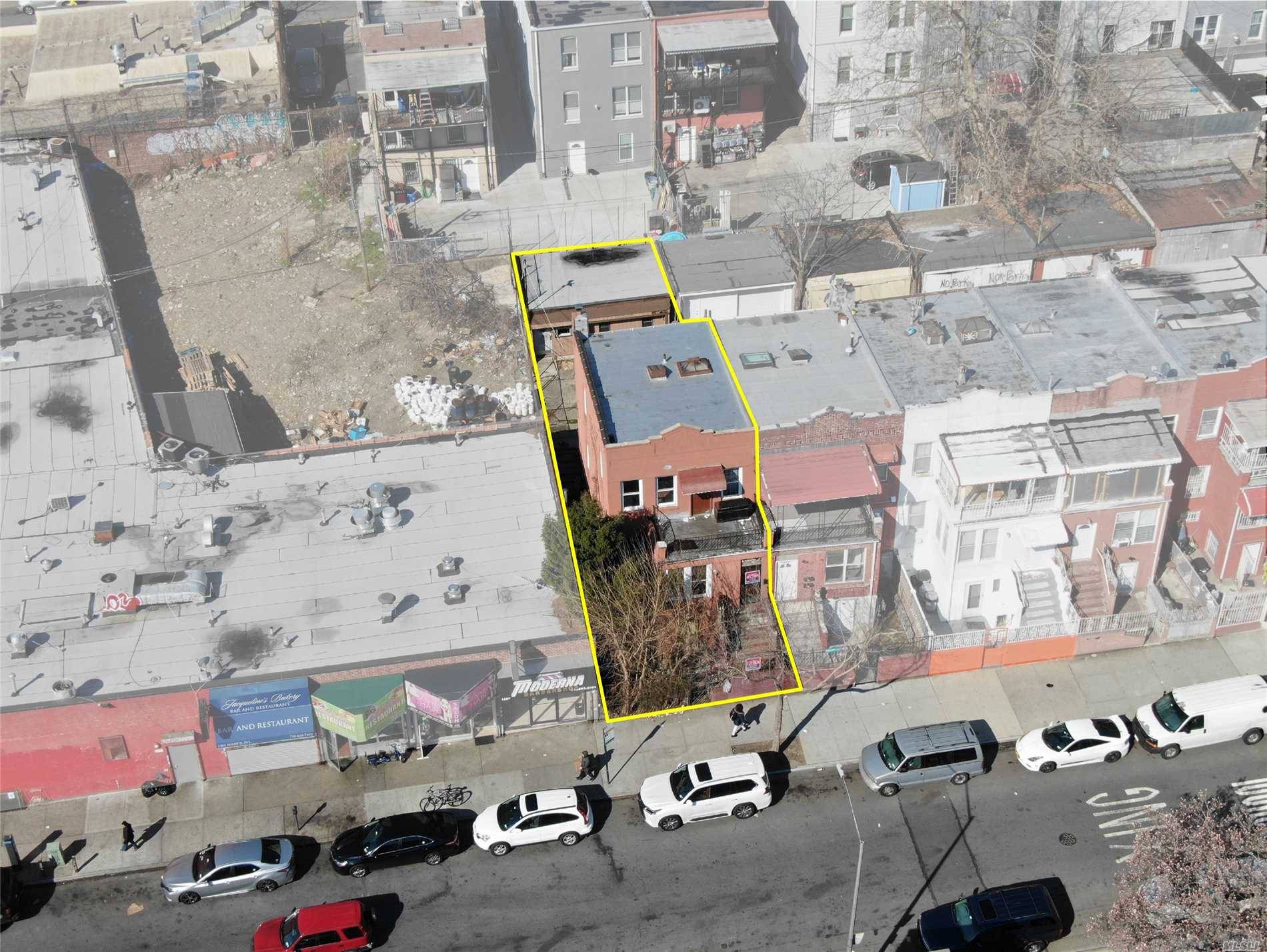 Two Family Home Potential Redevelopment Opportunity Air Rights !