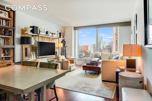 One of the most spacious and desirable one bedroom lines at 150 Columbus is available for immediate rent.