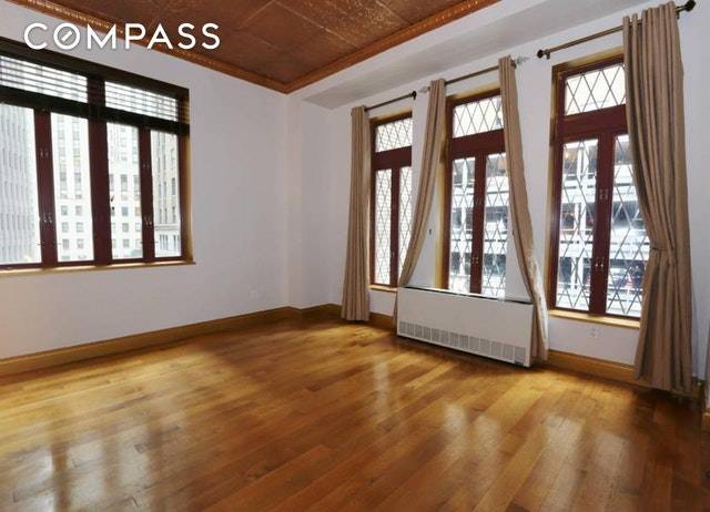 Charming old world apartment in landmark building in financial district.
