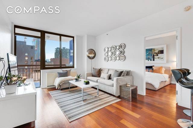 Move right in to this fully renovated mint 2 bedrooms, 2 bath home located on the 12th floor in West Chelsea at The Marais.