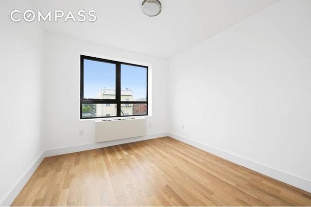 Apartment 4B at 45 11 Broadway in Astoria is a newly developed one bedroom, one bathroom residence featuring high ceilings, wide oak flooring, and in unit vented washer amp ; ...