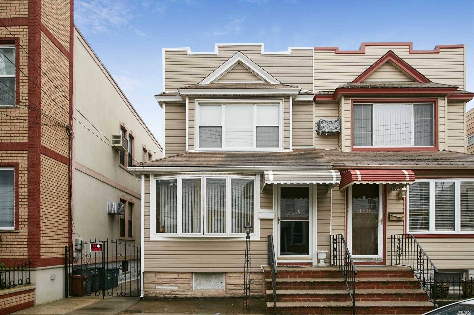 Beautiful Semi Detatched 1 Family, Short Distance To M Train and Shopping, New Stainless Steel Appliances With Granite Counters And Center Island, New Gas Heating only 2 Months Old, 3 ...