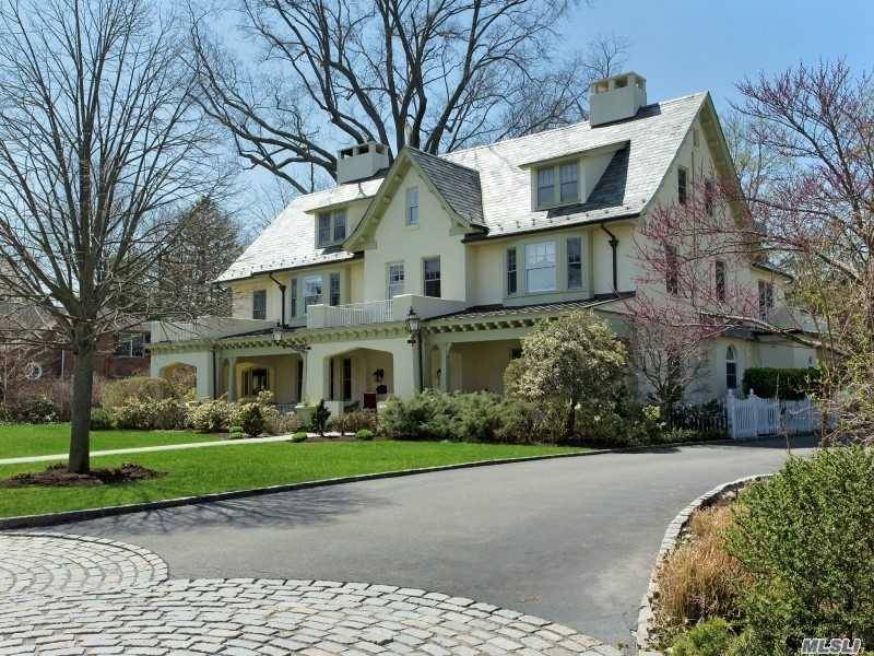 REDUCED ! Fabulous One Of A Kind Stately Plandome Residence.
