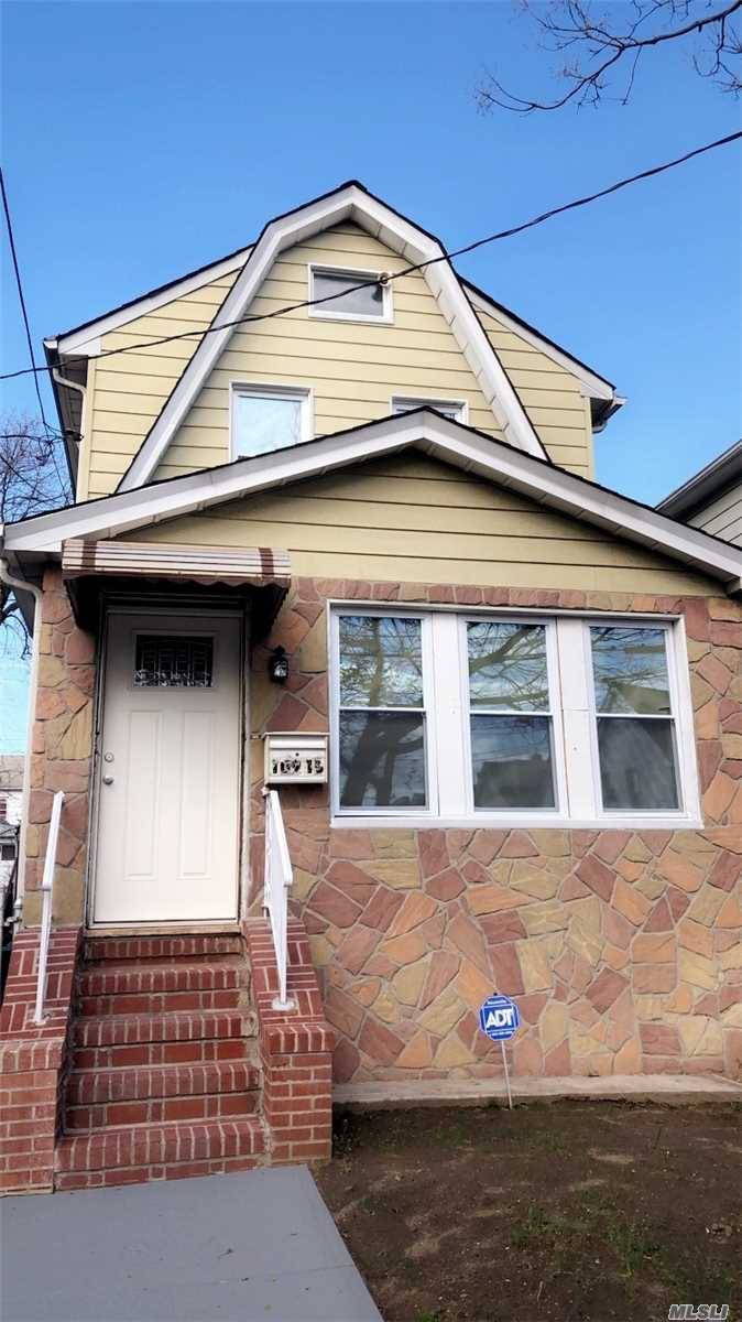 Beautifully renovated home in a desirable neighborhood with 3 bedrooms and 1full bath, wood floors, stainless steel appliance, granite counter top, full finish basement with separate entrance, washer and dryer ...