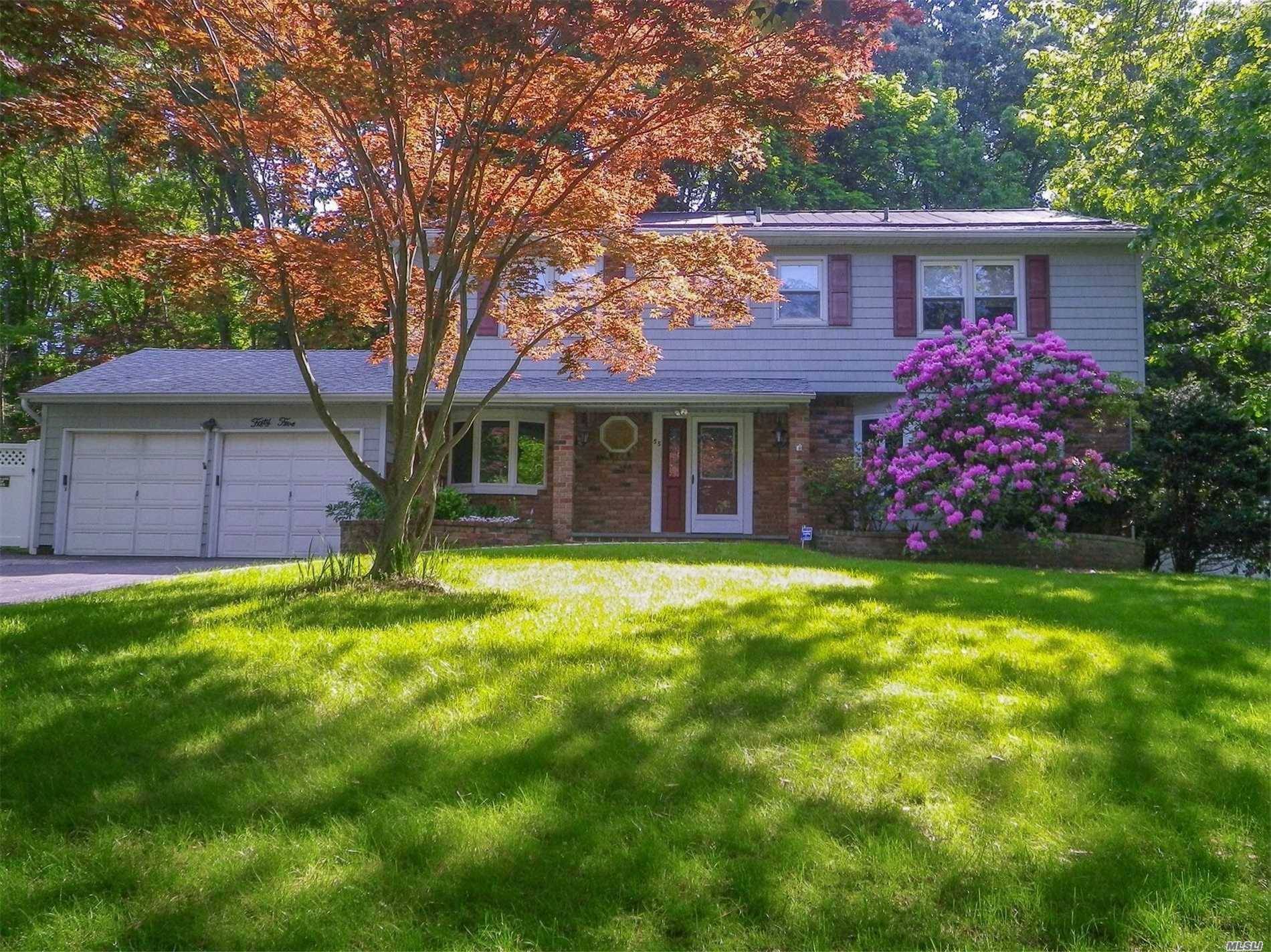 This Spacious 4 Br Colonial Features A Custom Eik W Granite Countertops, Ss Appliances Radiant Heat Flooring, A Large Entry Foyer W 2 Closets, Formal Dining Room, Large Formal Living ...
