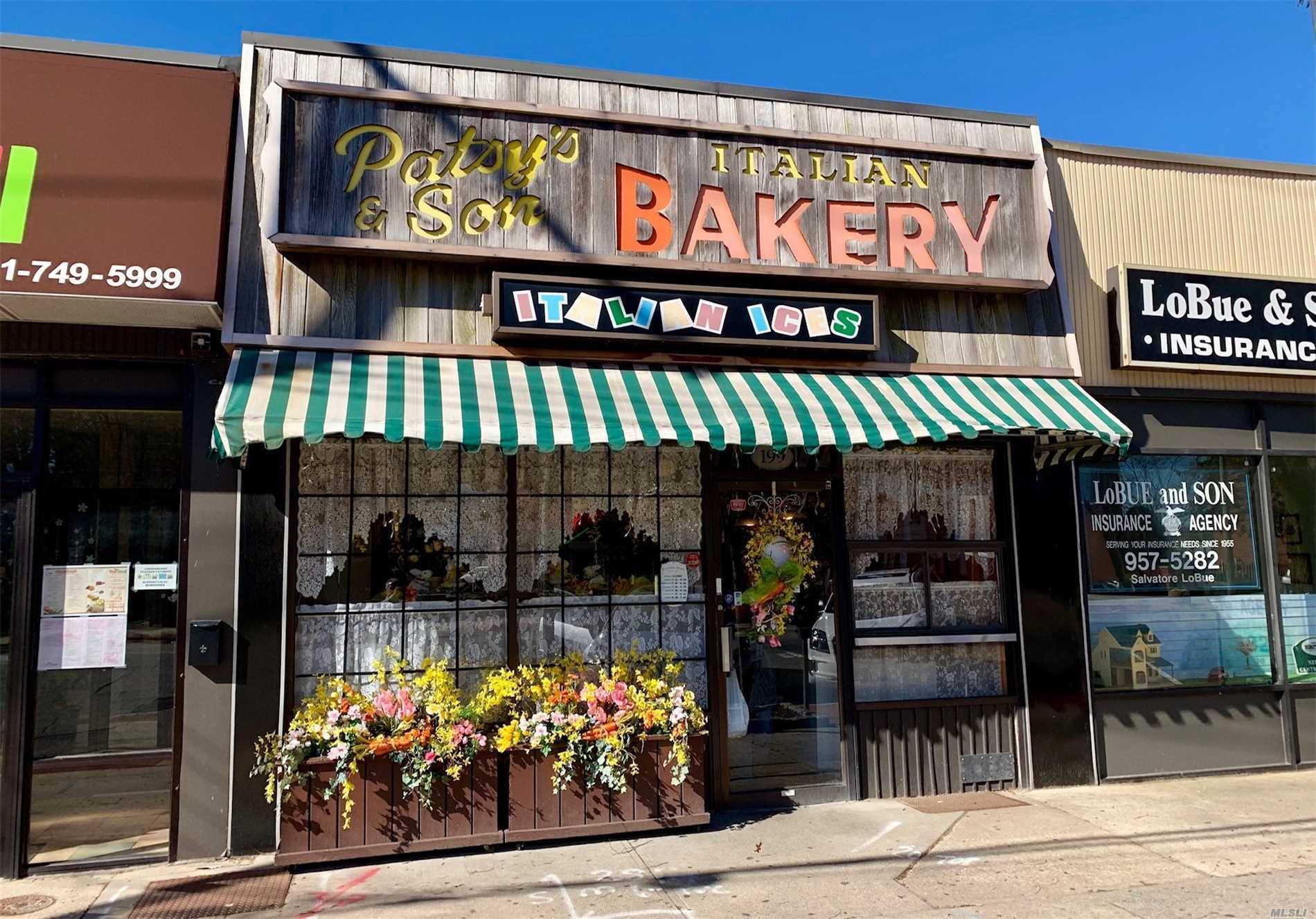 64 Year Well Established Bakery with Sold Income In Prime Lindenhurst Village.