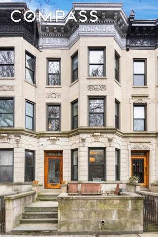 Once in a lifetime opportunity to live in a quintessential townhouse in picturesque Prospect Lefferts Gardens !