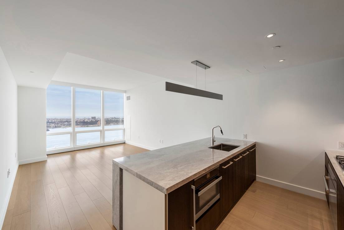 Oversized One bedroom at 15 Hudson Yards with views of the Hudson River