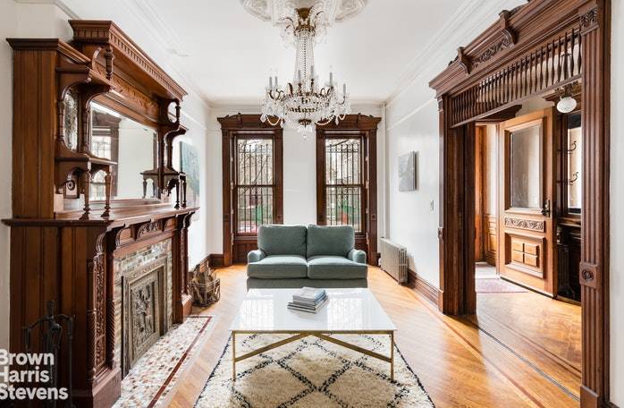 Nestled in the Landmark Stuyvesant Heights Historic District, 164 Macdonough was constructed in the early 1890's by John Fraser in collaboration with notable architect firm Amzi Hill amp ; Son, ...