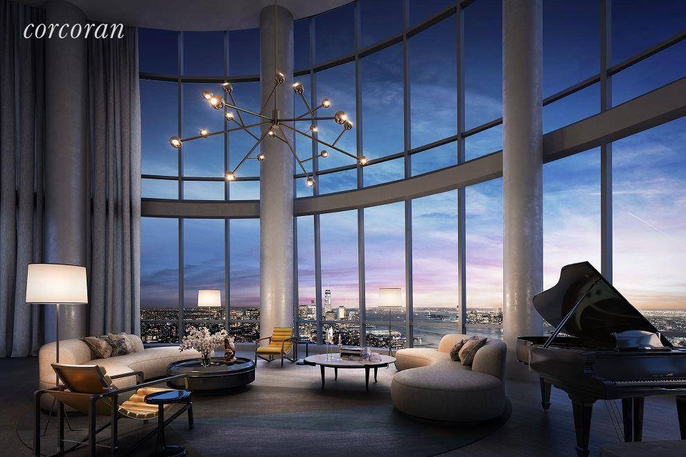 DOUBLE HEIGHT PENTHOUSE ON THE 88TH FLOOR OF FIFTEEN HUDSON YARDS !