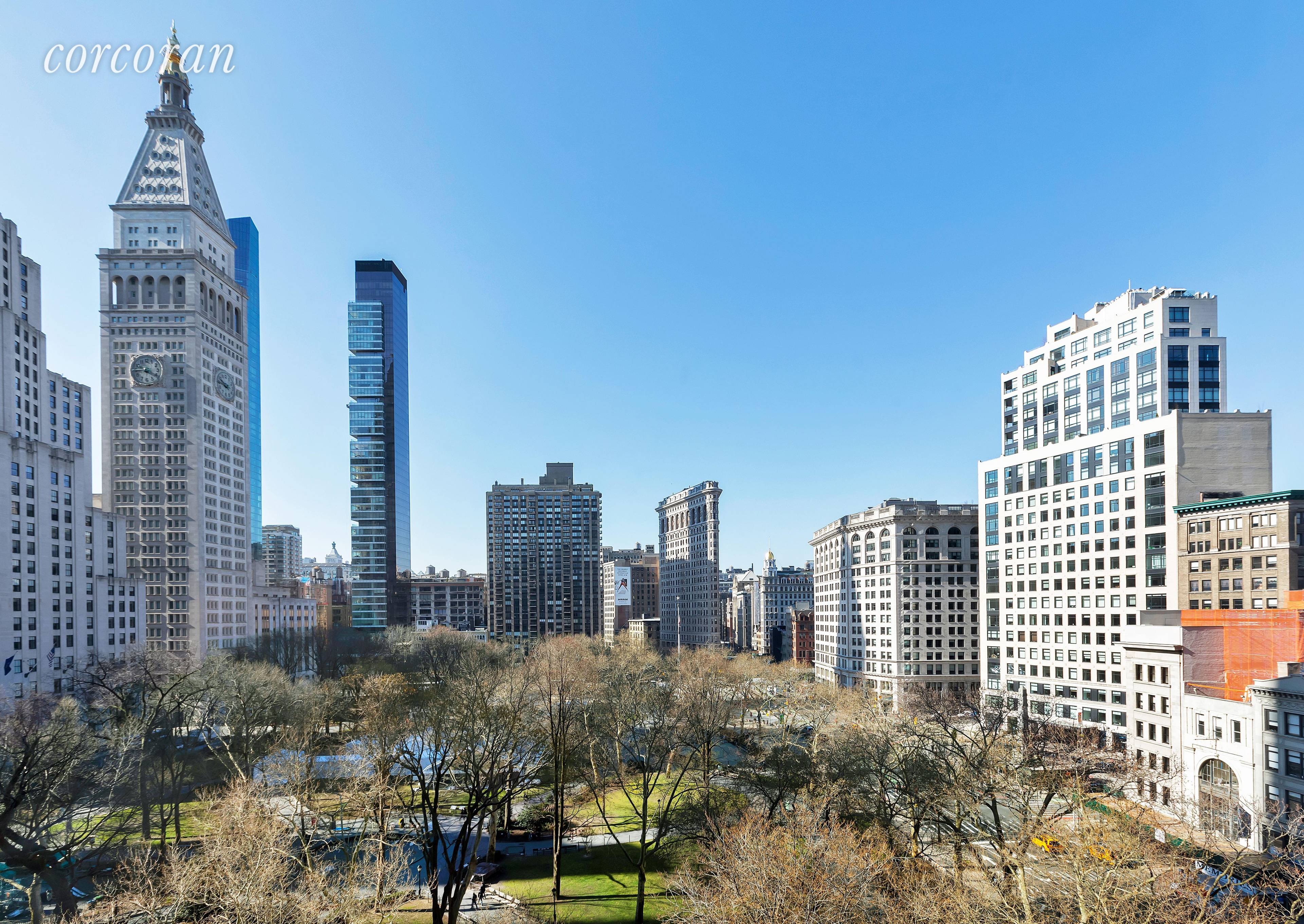 Create your dream home overlooking Madison Square Park !