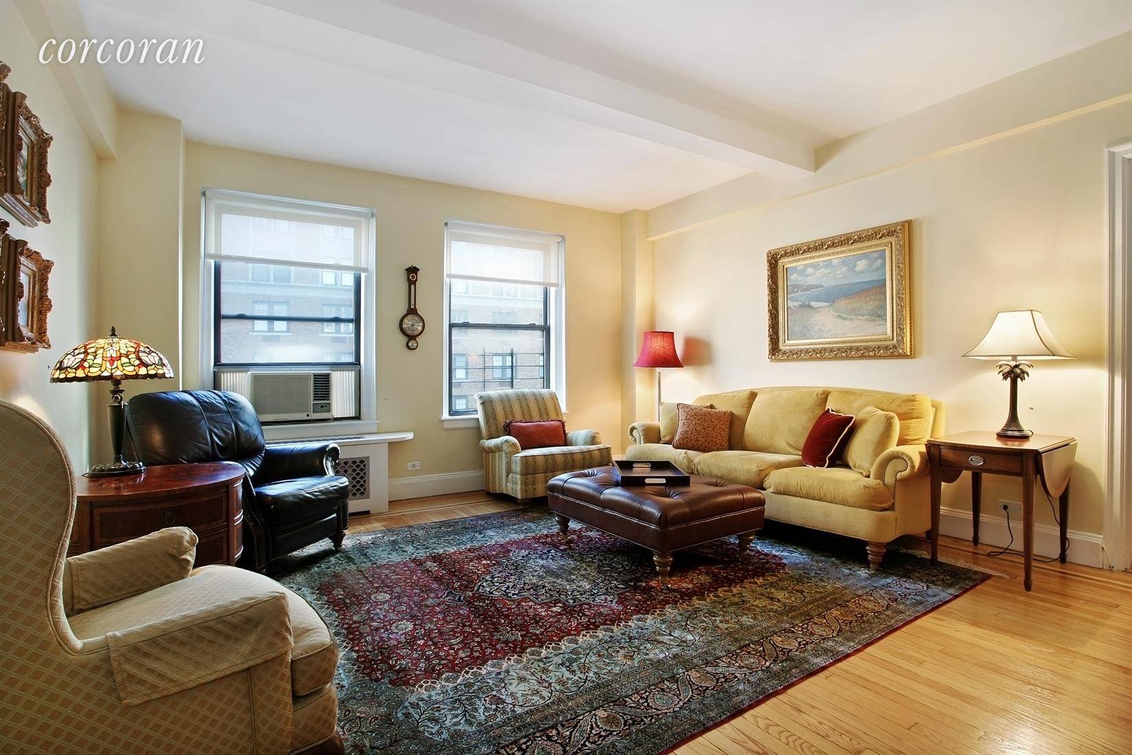 Gracious 11th floor 4. 5 room home located at The Bancroft at 40 West 72nd Street next to Central Park in prime Upper West Side neighborhood.