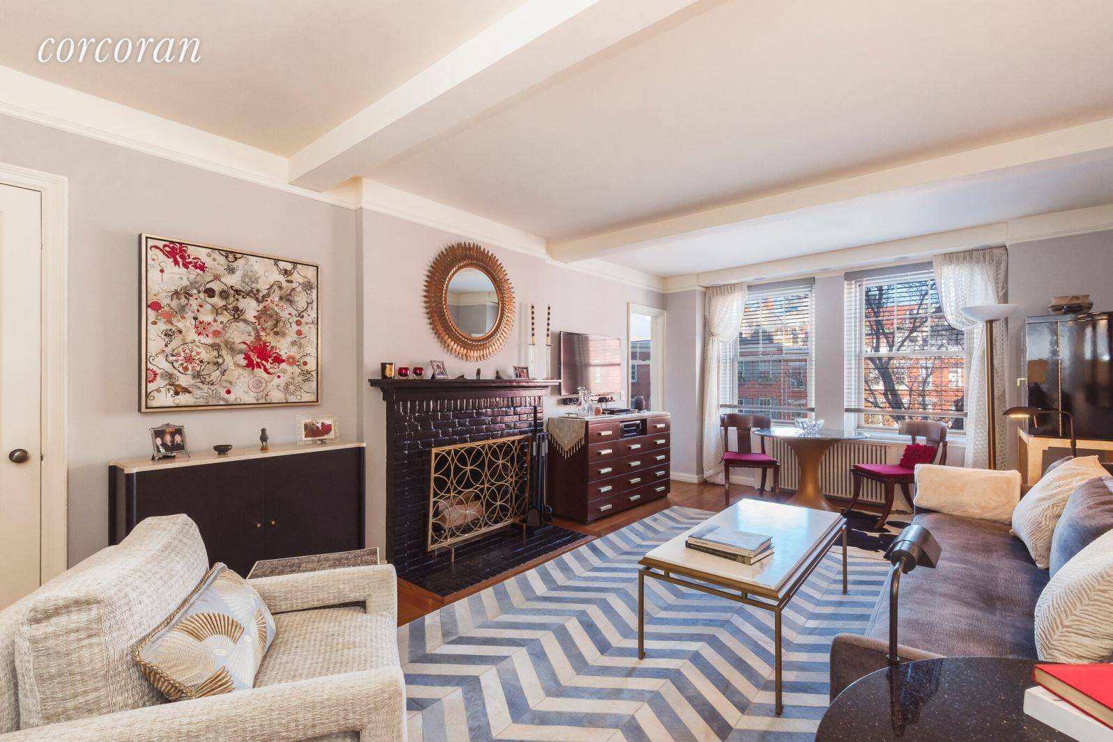 Located in one of the West Village's most sought after Bing amp ; Bing prewar condominiums, this charming one bedroom and one bath apartment is wonderfully perched over tree lined ...