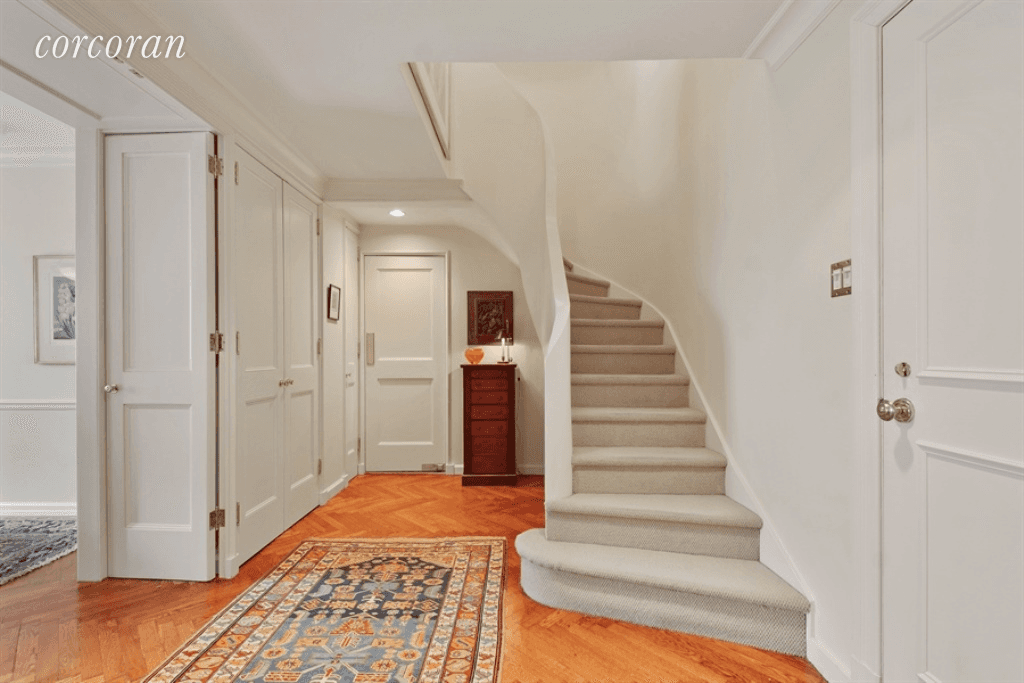 Sun flooded, classic, three bedroom duplex coop in AAA location near Fifth Avenue, Central Park and the iconic Frick Museum.