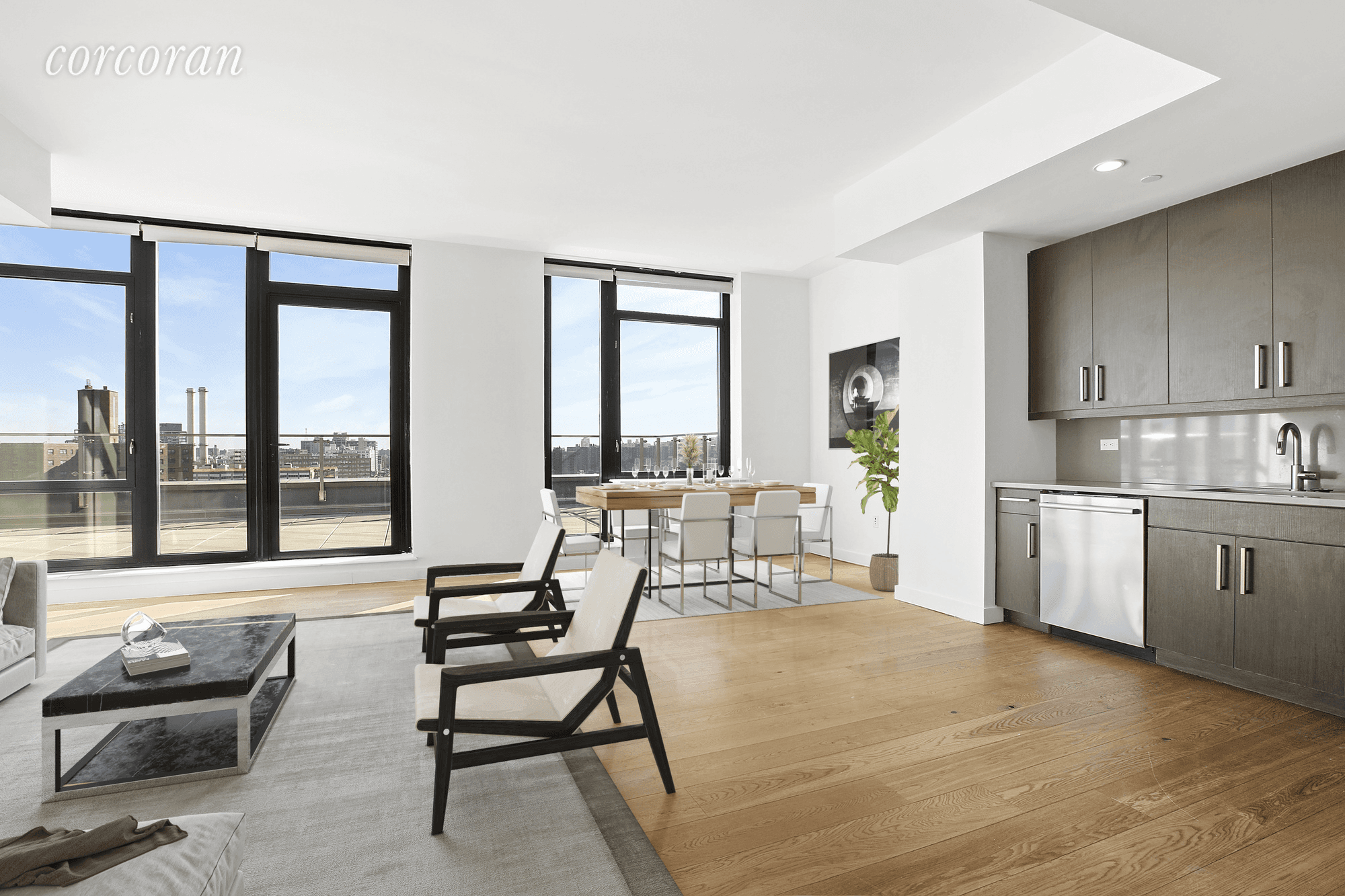 No Broker Fee ! ! Come home to your 3 bedroom penthouse sanctuary, your lifestyle and your luxury at Brooklyn Warehouse 180.