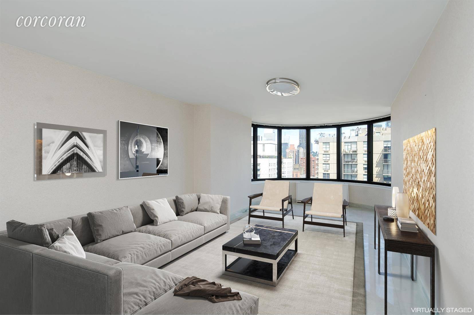 Spectacular flexible open floor plan Large 3 bedrooms, 2 large Marble bathrooms, Renovated kitchen, with new appliances and Sub Zero fridge, 2 balconies.