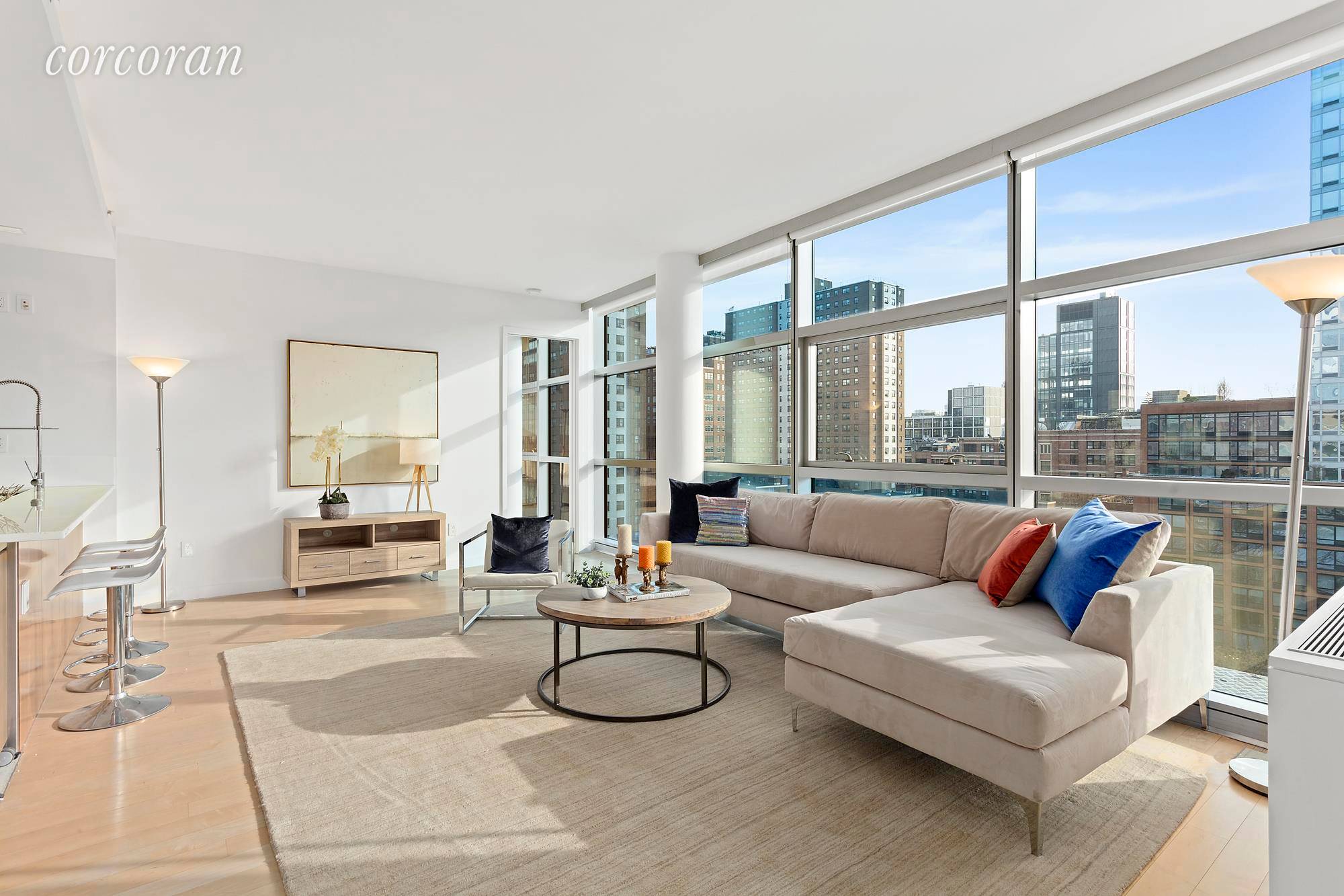 MOTIVATED SELLER Floor to ceiling windows, and an outdoor balcony !