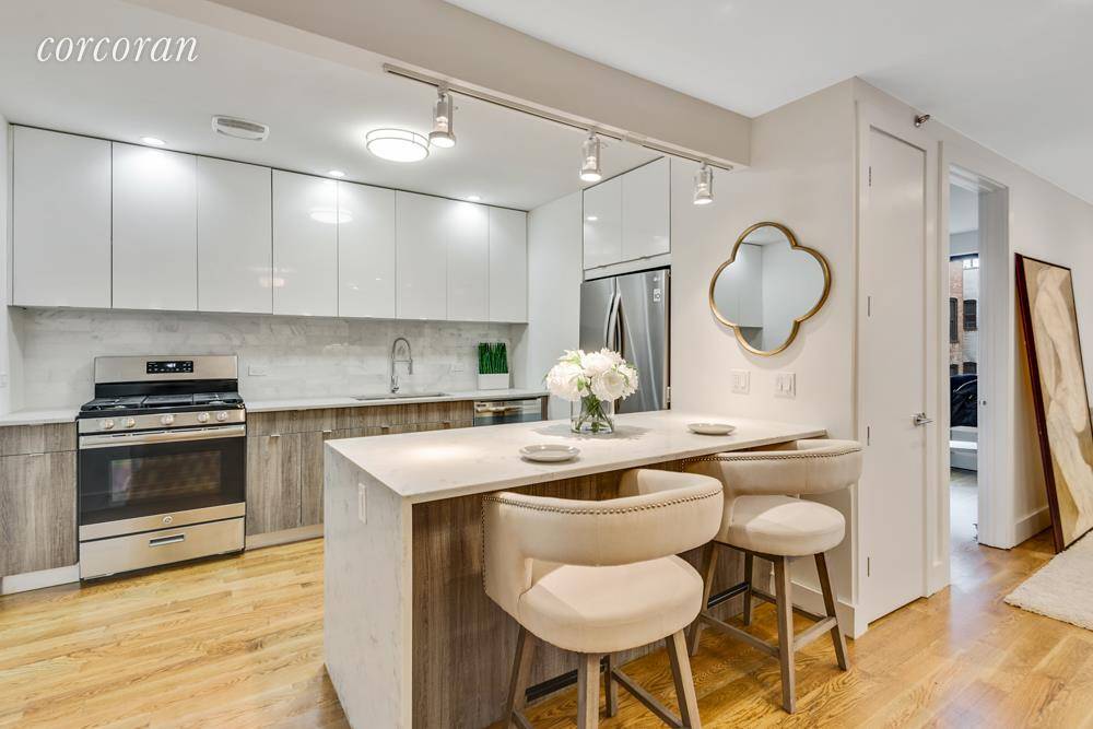 Brand new development ! This spacious two bed room two bath condo at The High Line Condominium is nestled in Kensington Midwood Brooklyn.