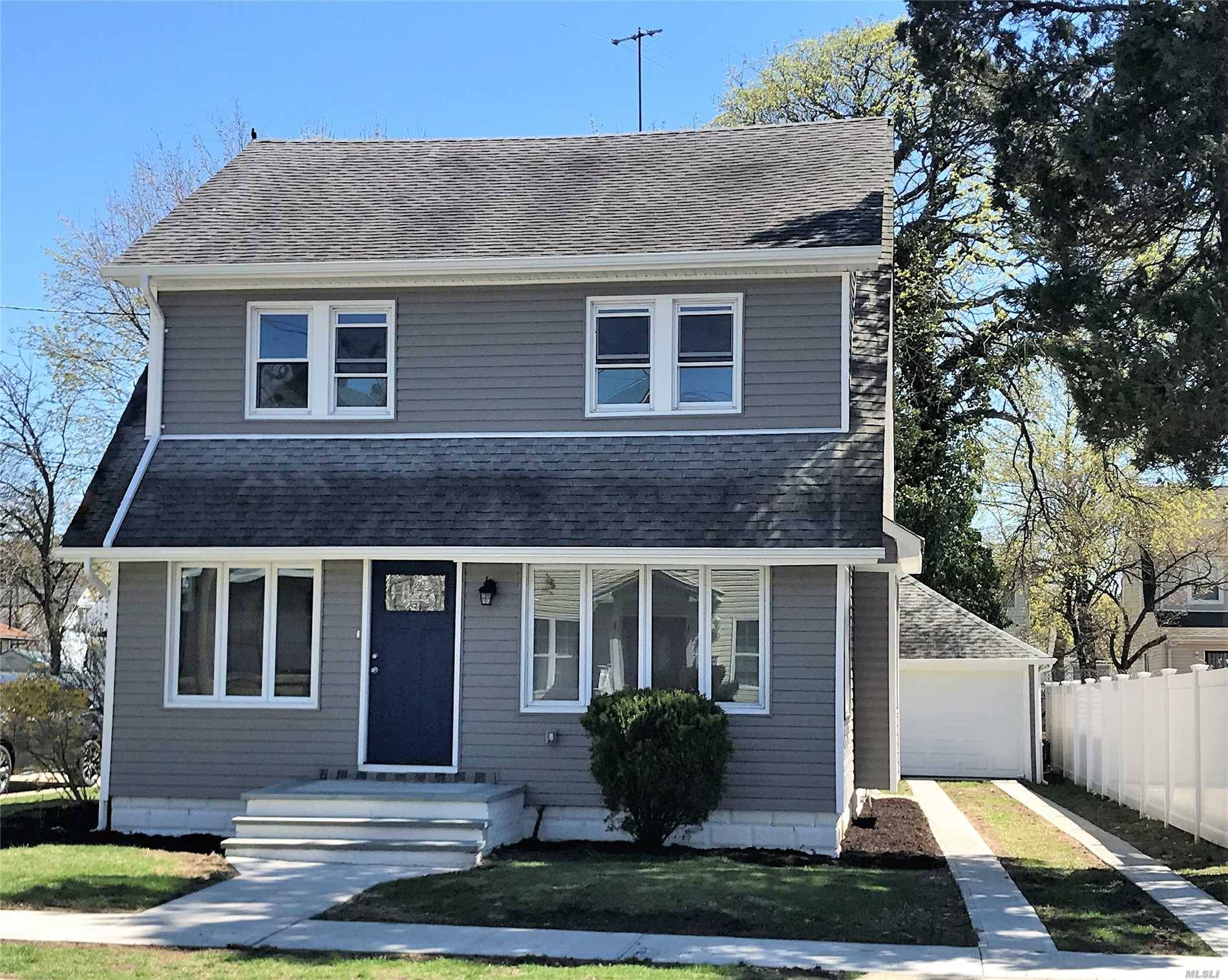 Completely renovated, 4 bedrooms, 3 full bathrooms, Open concept, hardwood floors, stainless steel appliances with quartz counter tops, fully finished basement with bonus room and OSE.