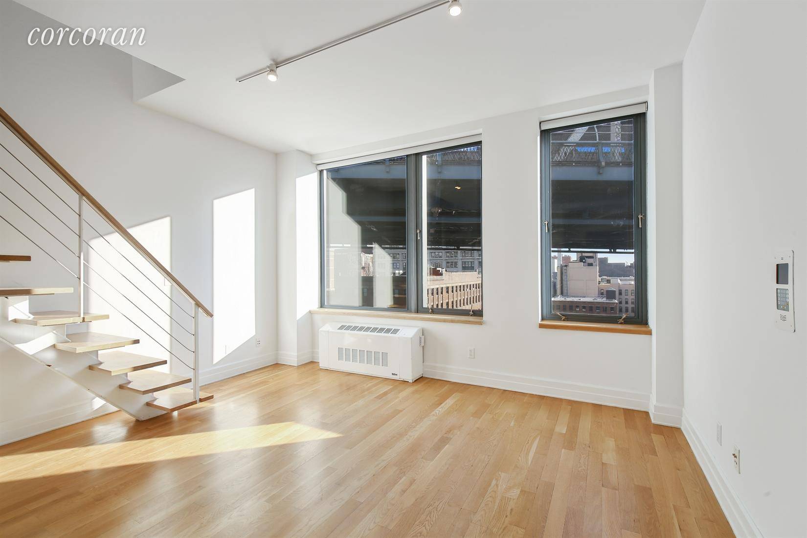 Rent this stunning 1 bedroom home with exceptional East River and Manhattan Bridge views.