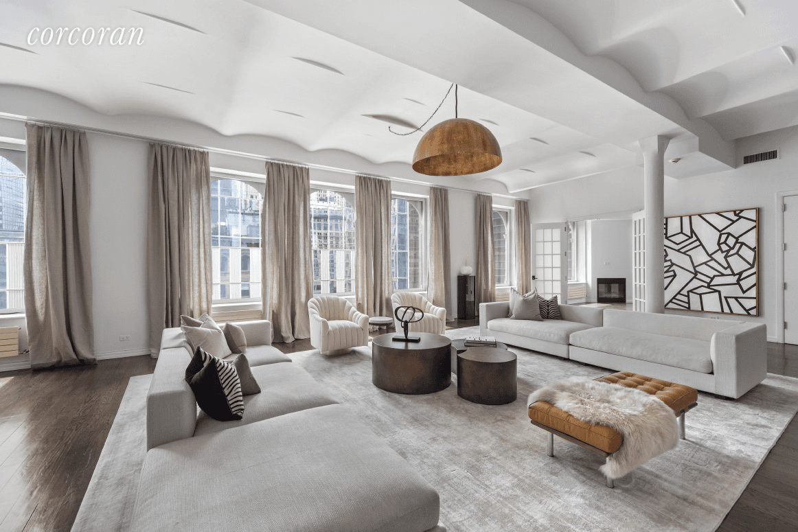 This Financial District's stylish duplex condo Penthouse is now available for the first time in many years.