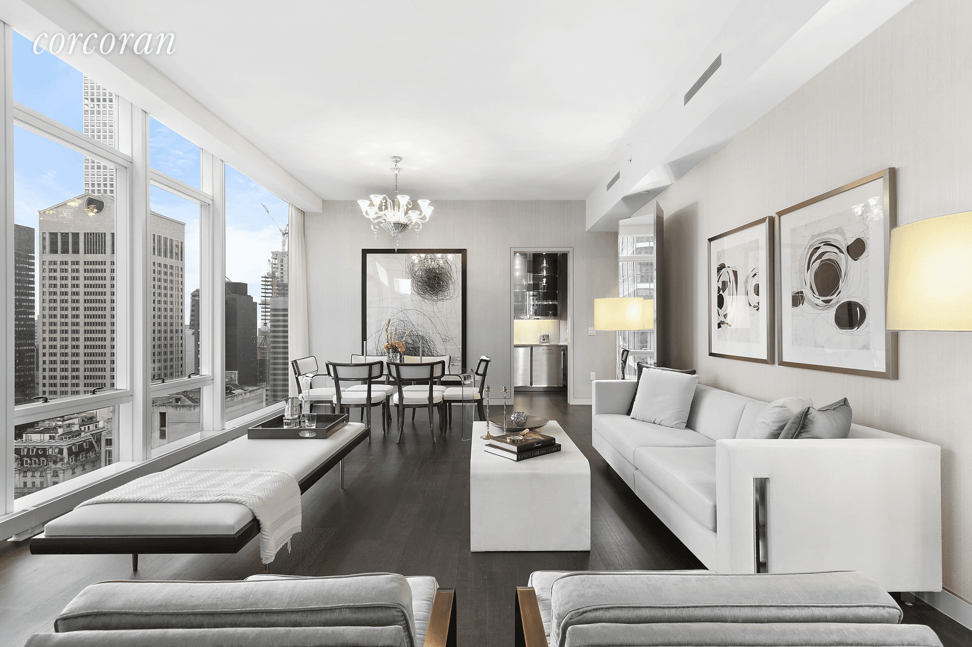 Fully Furnished Turnkey Apartment Extravagance meets serenity at the Baccarat Hotel amp ; Residences New York.